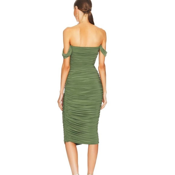 Norma Kamali Walter Midi Dress - Picture 4 of 7